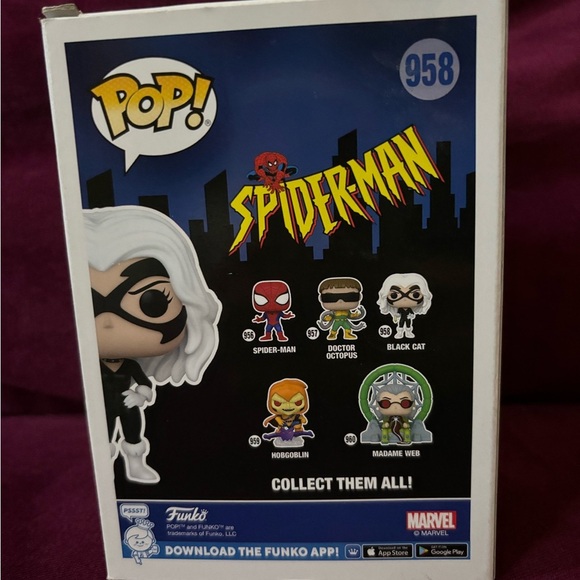 Funko Pop Marvel Black Cat Figure - Picture 3 of 5